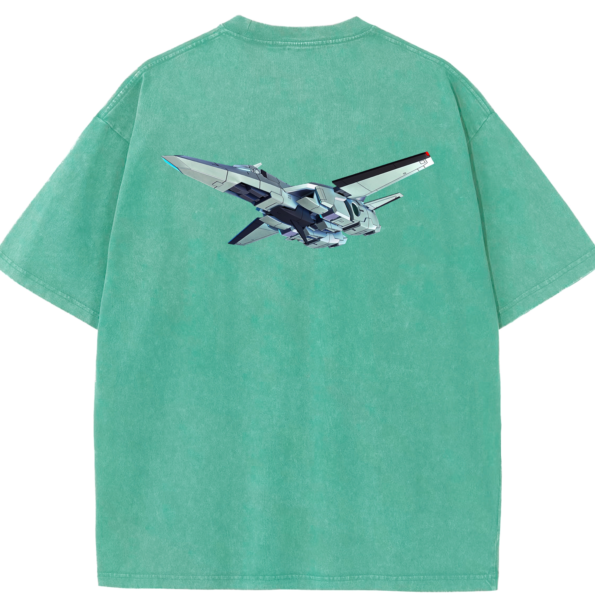 （画像用） 機動戦士ガンダム Mobile Suit Gundam 綿100% ヴィンテージ風 半袖Tシャツ（背面プリント）